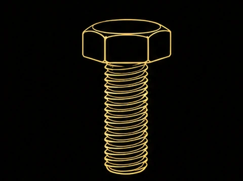 Hex Head Bolt diagram